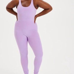 NWT Girlfriend Collective Lilac Unitard Small